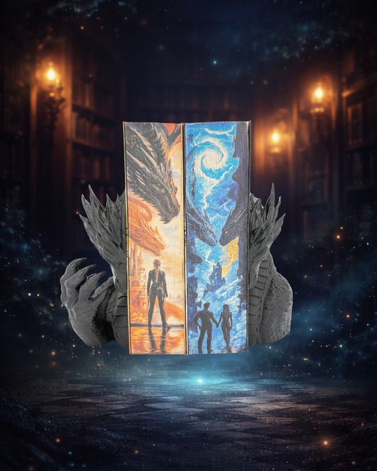 Set opritoare de cărți fantasy - Mărețul dragon